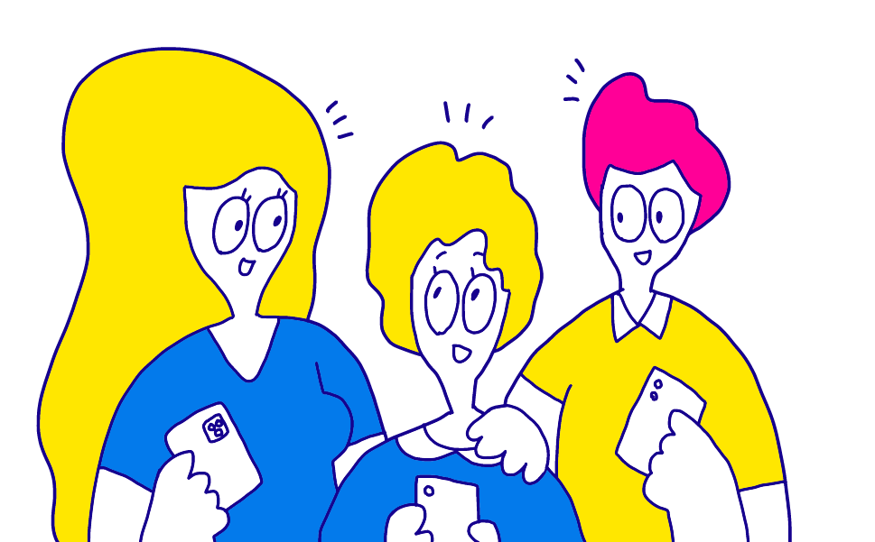 家族のイラスト